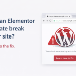 Fixing Elementor Design Broken after update