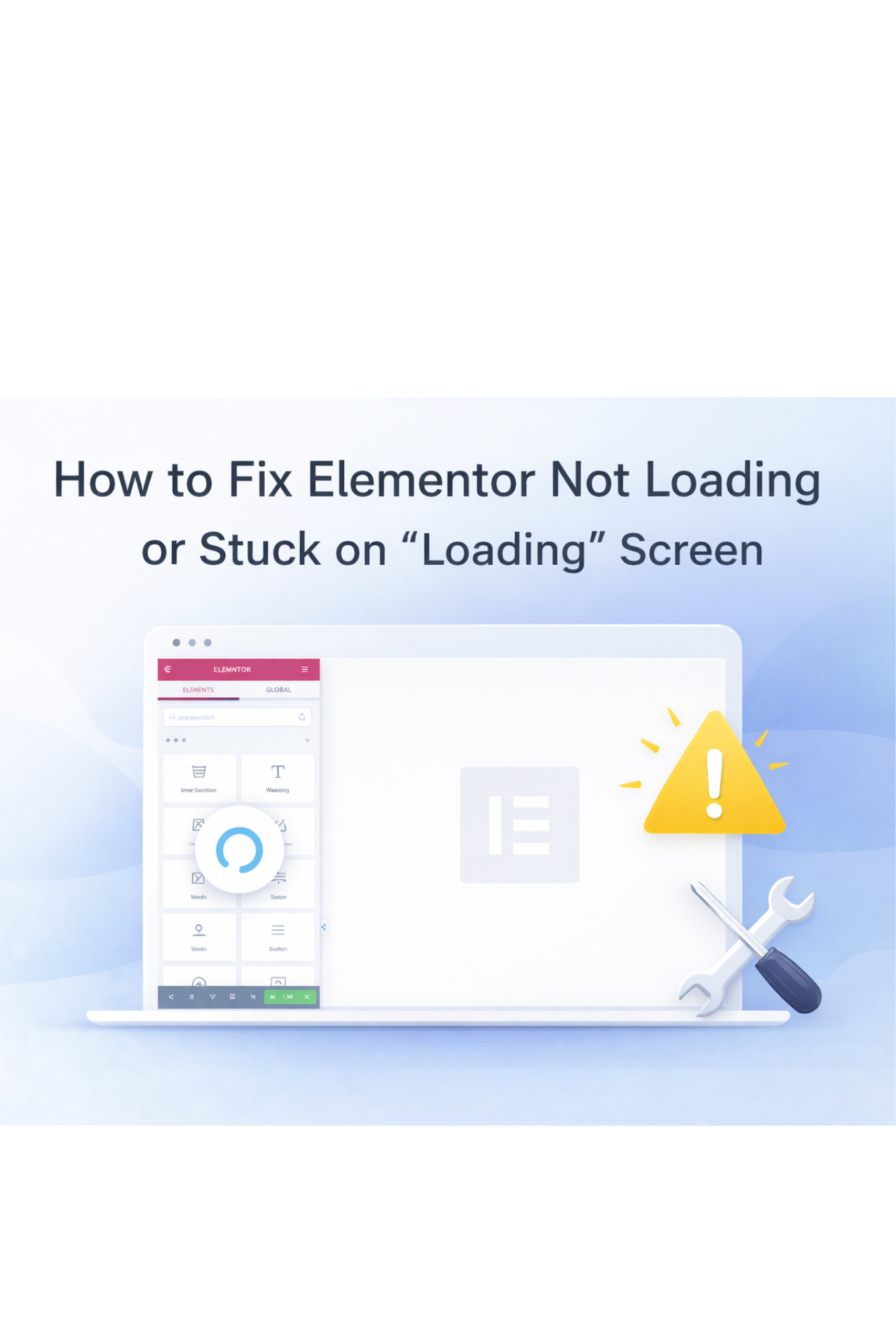 Fixing not loading or stuck Elementor on loading screen