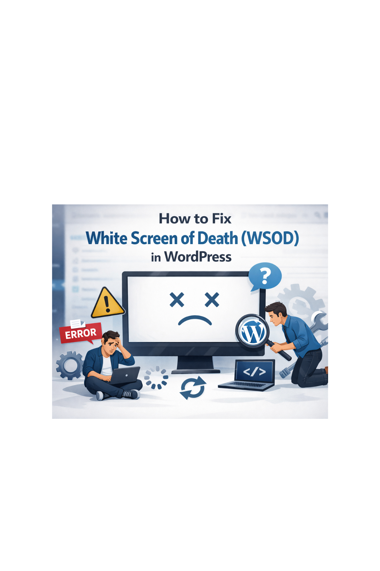 Fixing white screen of death WSOD in wordpress