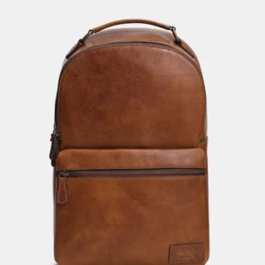 BROWN PREMIUM LEATHER BACKPACK