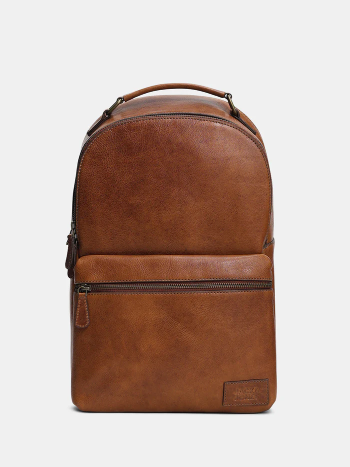 BROWN PREMIUM LEATHER BACKPACK
