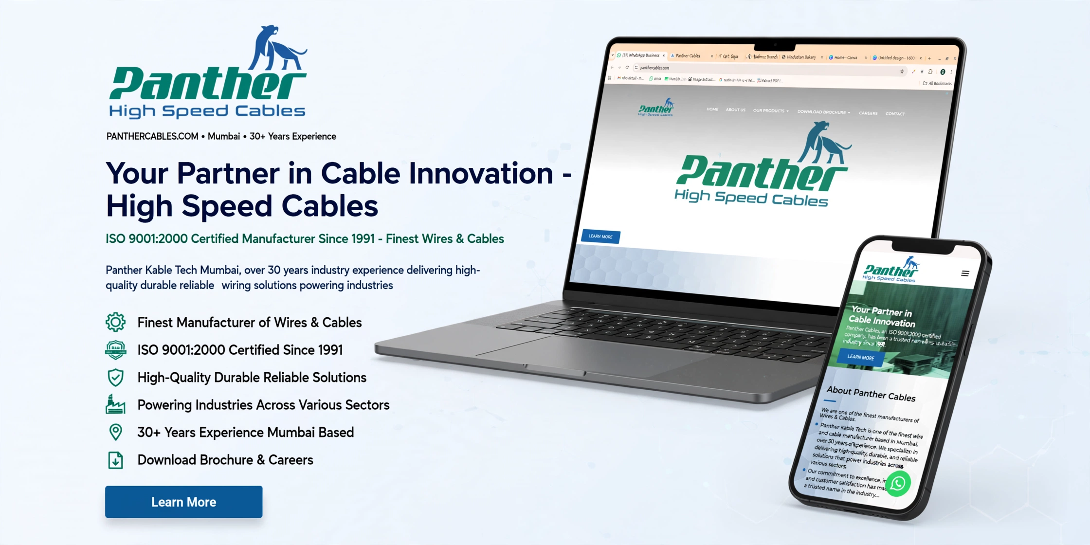 panther cables banner